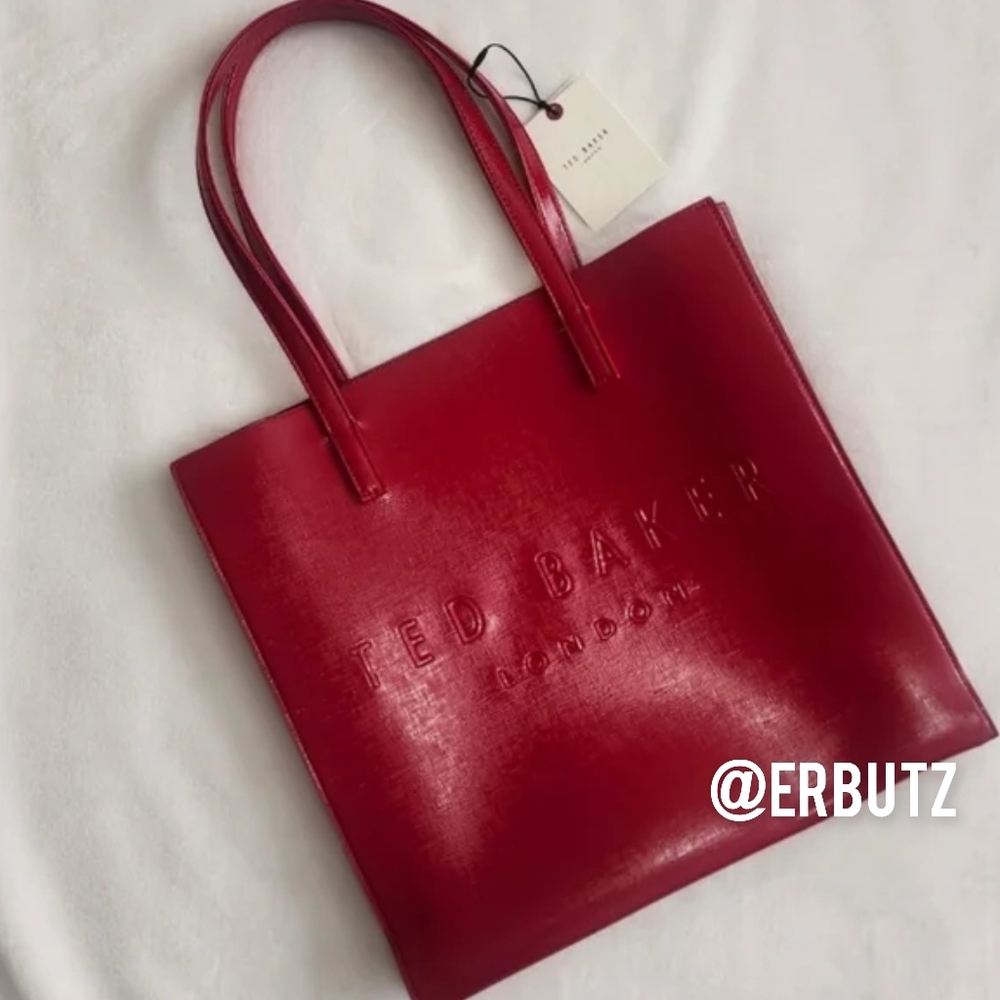 Ted Baker London Soocon Icon Tote Shopper Bag, Kiss Color 💋